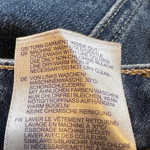 NYDJ Teresa Wide Leg Jeans
With Contoured Seams Romantic Indigo Size 10x31 - Picture 11 of 12